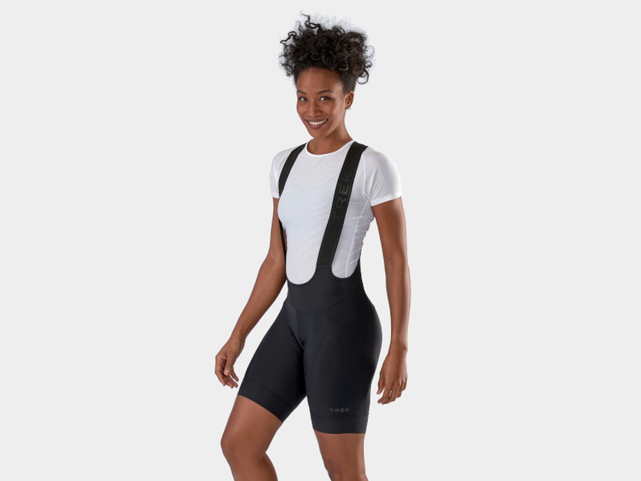 Trek Circuit Damen Fahrrad Trägerhose kurz schwarz 2026