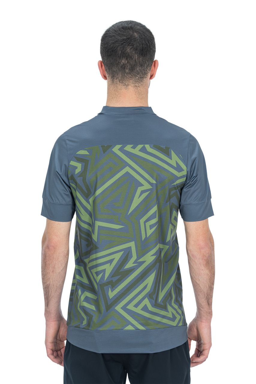 Cube ATX TM Fahrrad Trikot kurz olive grün/grau 2027