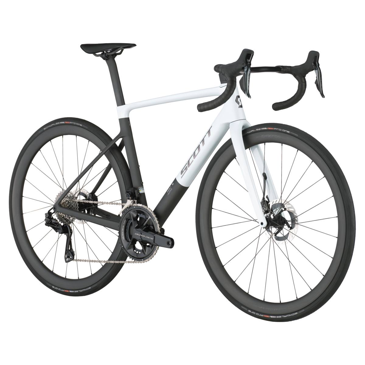 Scott Addict RC Pro Carbon Rennrad cumulus weiß/schwarz 2026