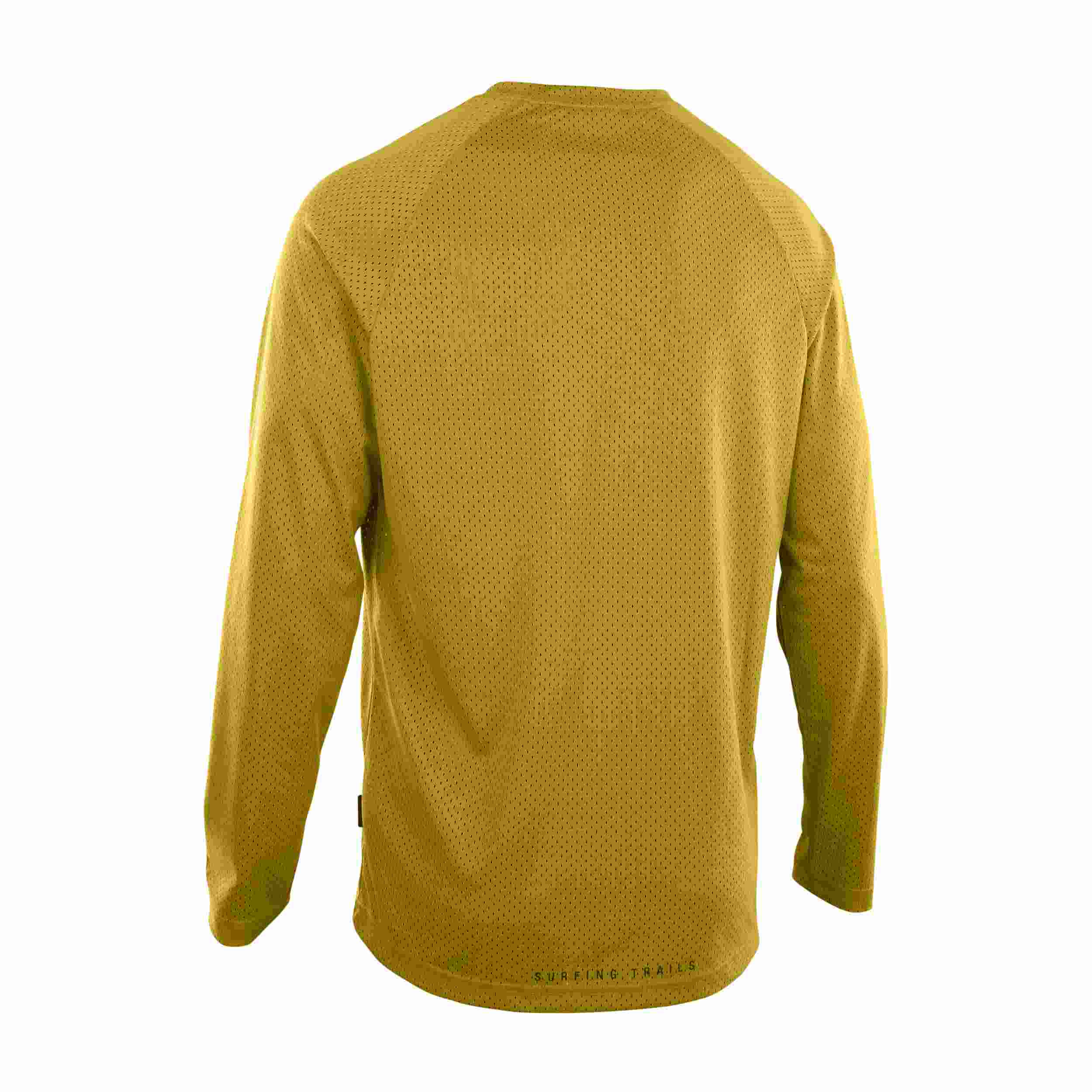 Ion Logo Fahrrad Trikot lang amber gelb 2024