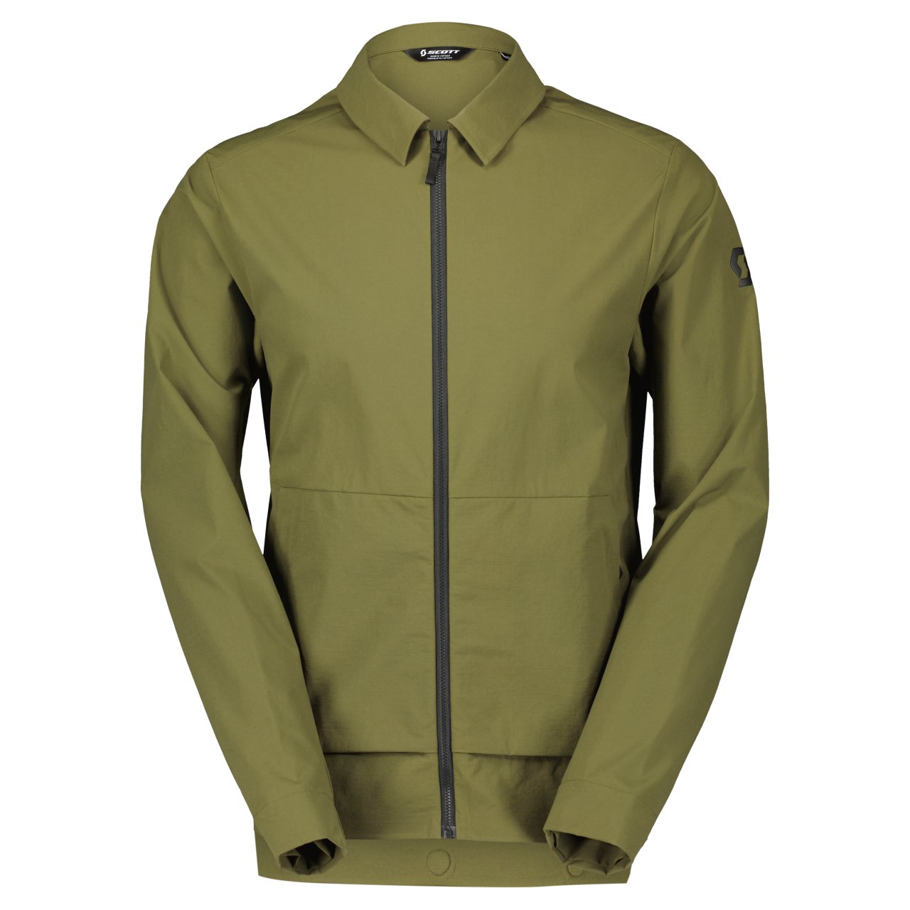 Scott Commuter Pendler Fahrrad Windjacke fir grün 2025
