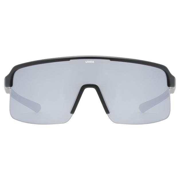 uvex dyrt Fahrrad / Sport Brille matt schwarz/mirror silberfarben