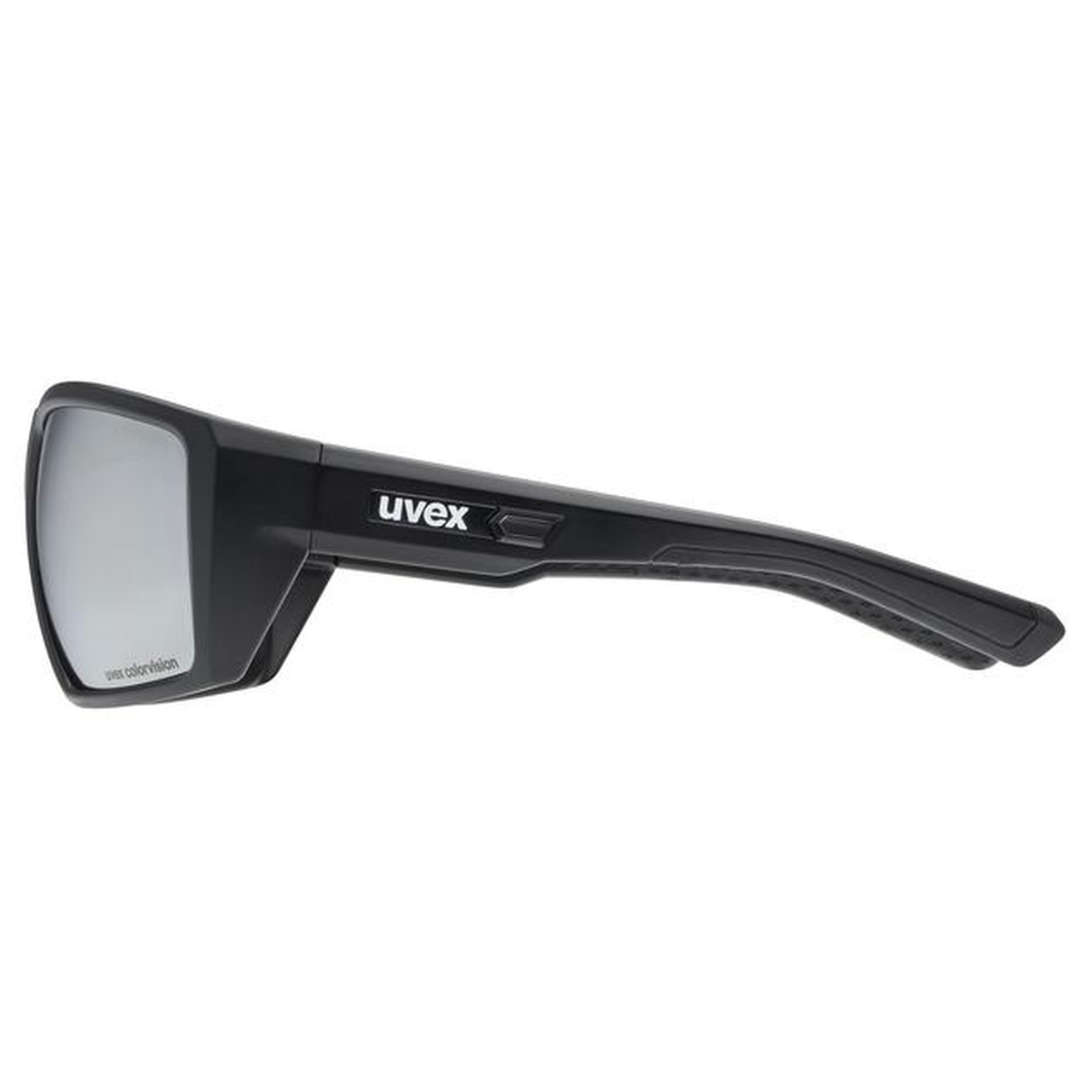 Uvex Mtn Venture CV Outdoor / Bergsport Brille matt schwarz/mirror silberfarben