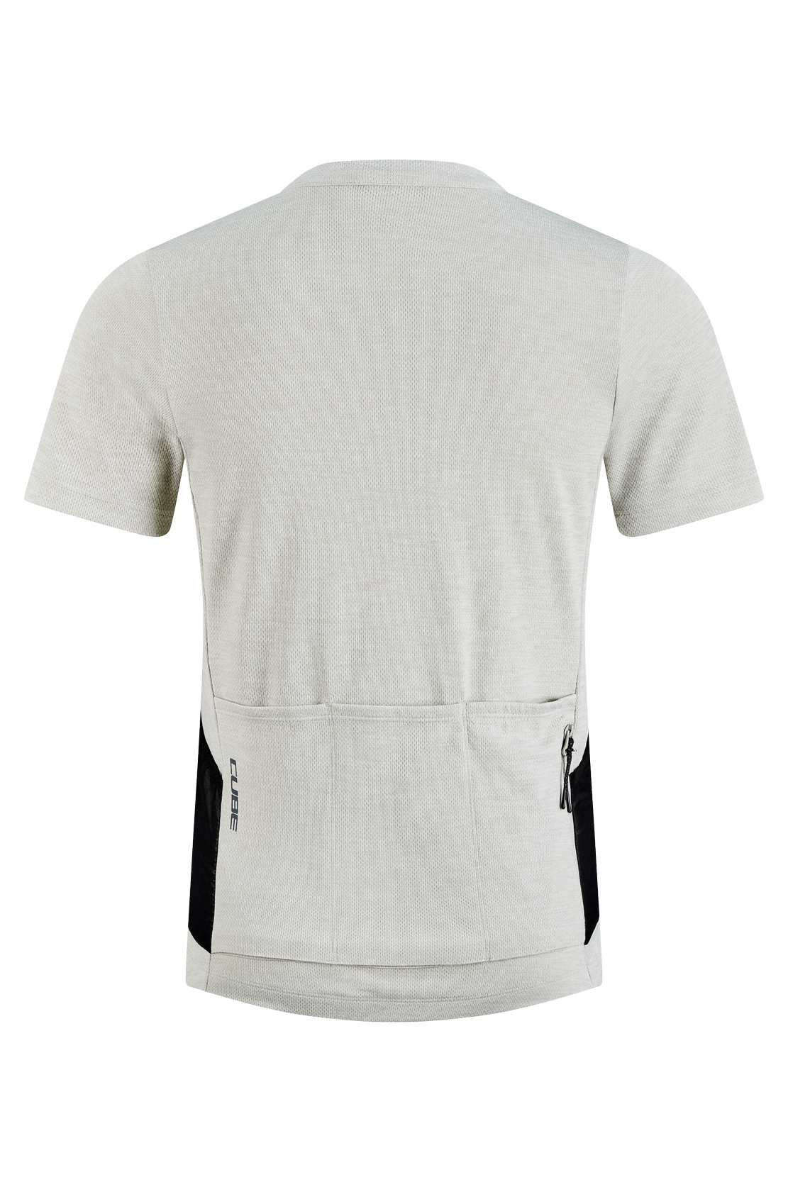 Cube Gravel Cargo Damen Fahrrad Trikot kurz light grau 2026