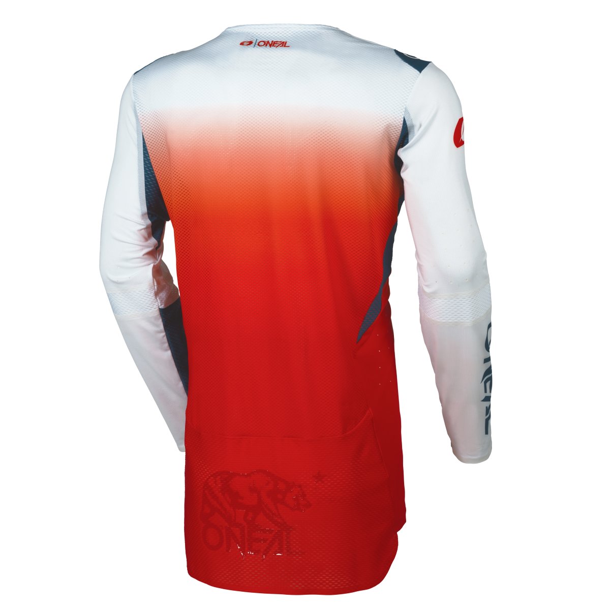 ONeal Prodigy Five Motocross langarm Jersey rot/orange/blau 2026