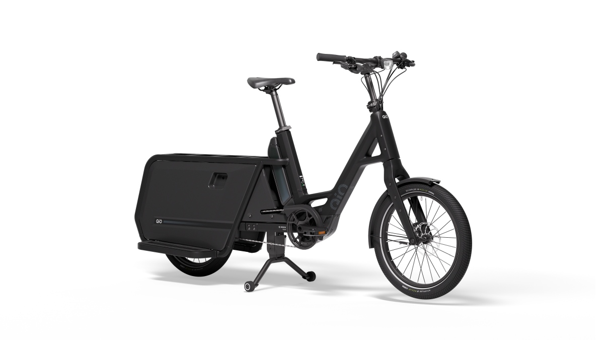 QIO Long P9 20'' E-Bike Pedelec Lastenrad night black 2026