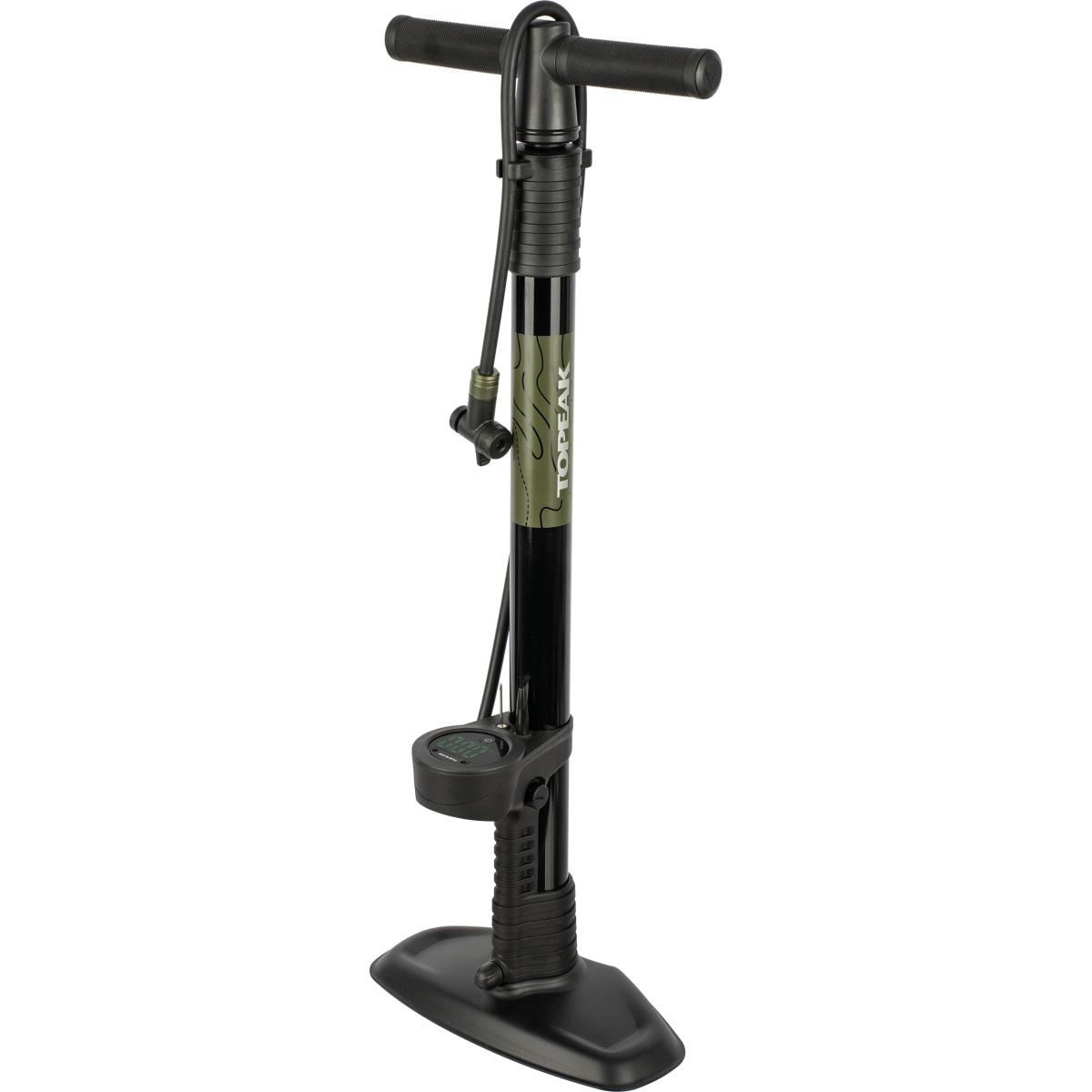 Topeak Joeblow Mountain X Digital Fahrradstandpumpe schwarz