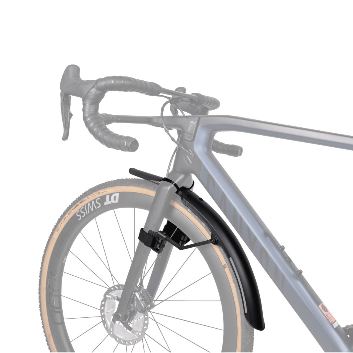 Topeak TetraFender G1 & G2 Gravel Fahrrad Schutzblech Set schwarz