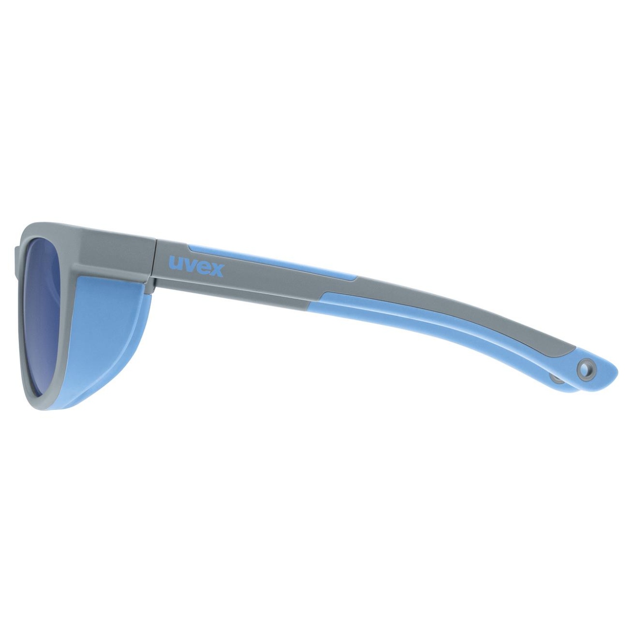 uvex sportstyle 513 Kinder Fahrradbrille matt grau/mirror blau