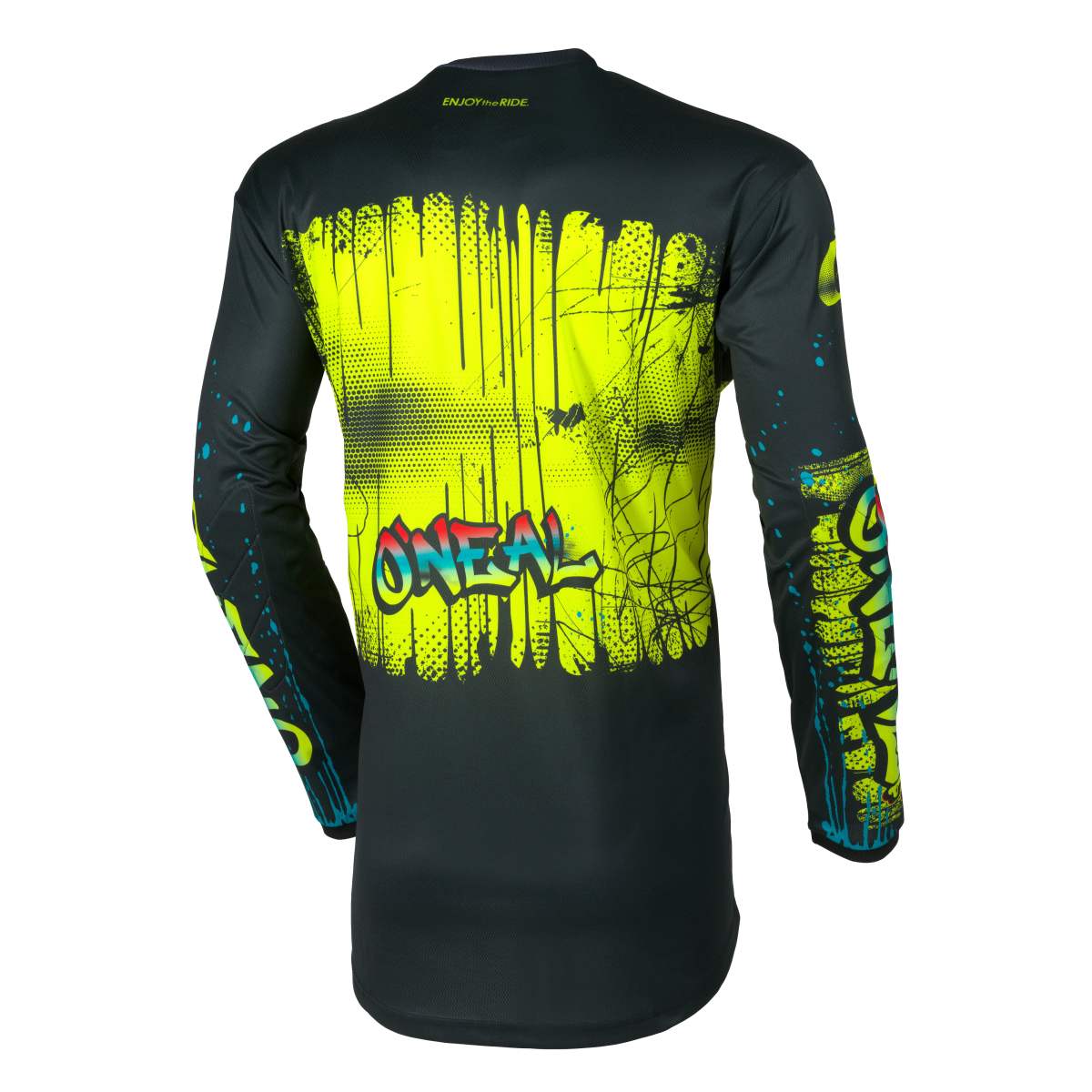 ONeal Element Rancid Youth Kinder Motocross langarm Jersey schwarz/gelb 2027