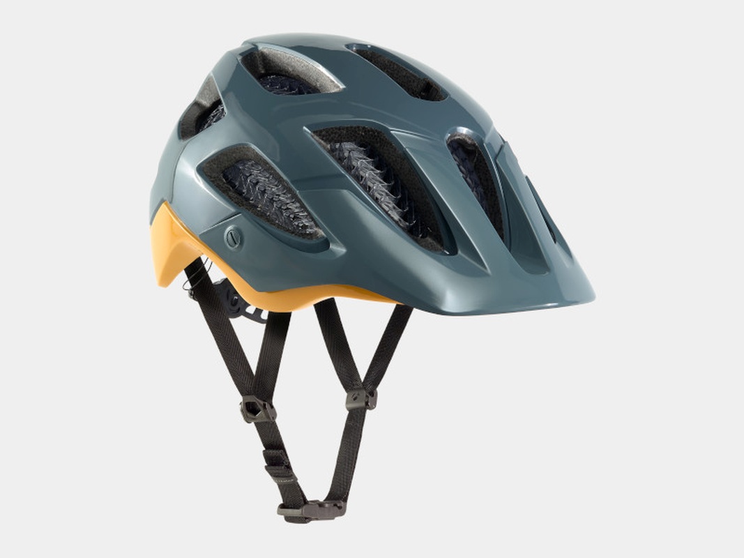 Bontrager Blaze WaveCel MTB Fahrrad Helm blau/orange 2024