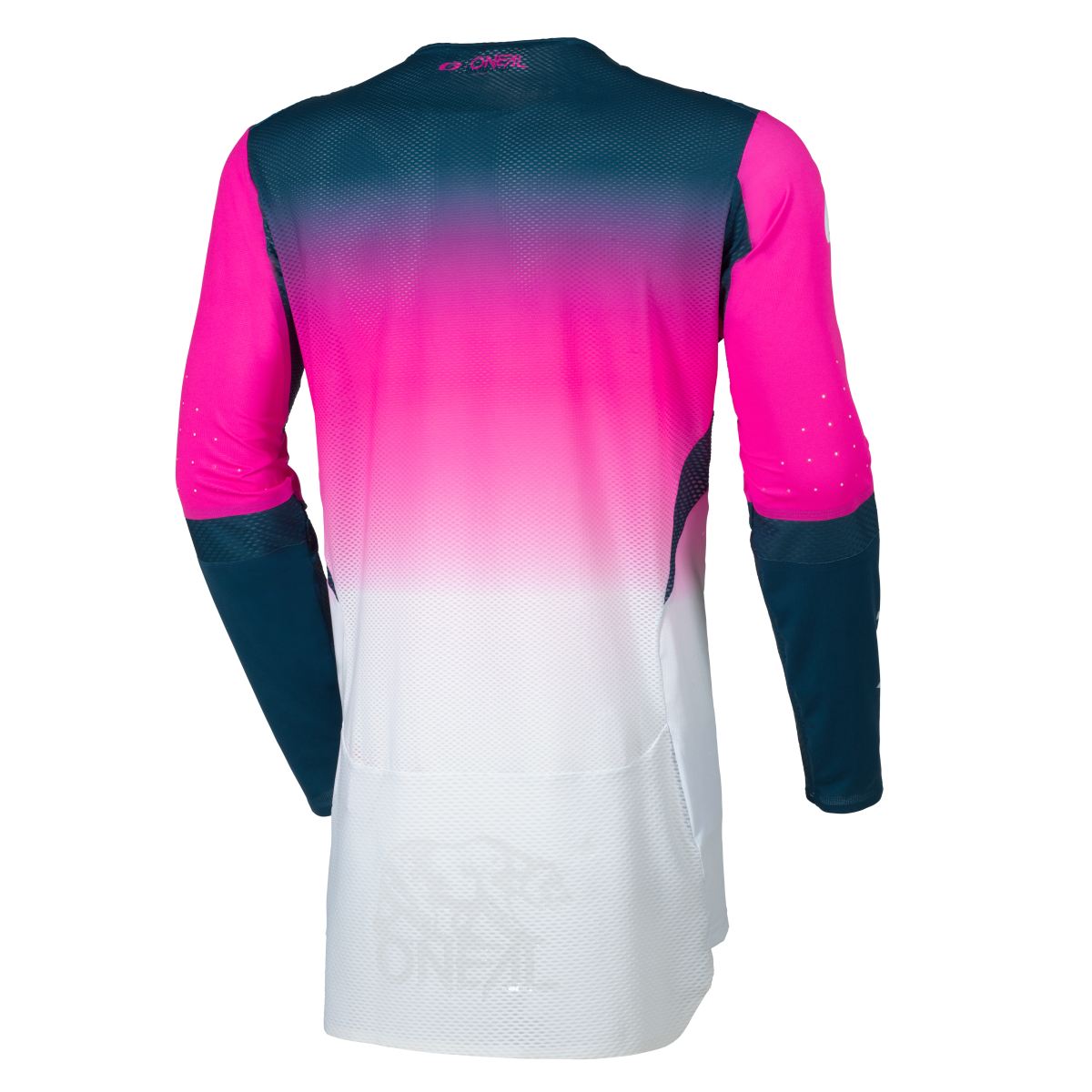 ONeal Prodigy Five Motocross langarm Jersey blau/weiß/pink 2026