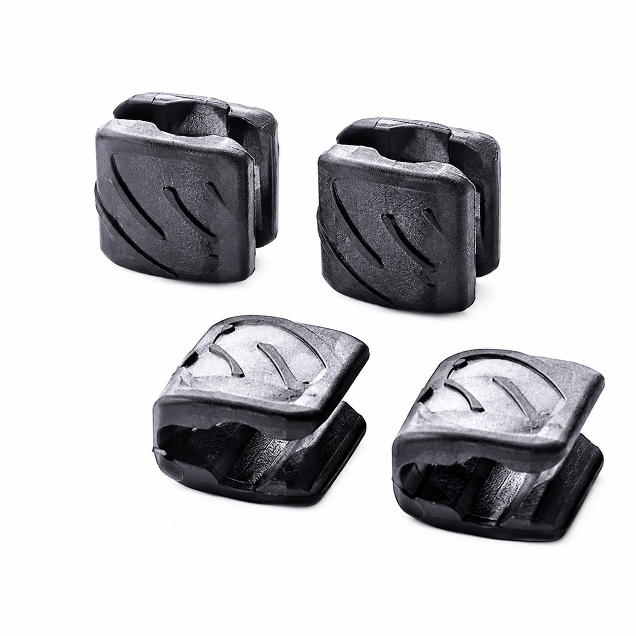 Sixpack E-Kabel Management Clips schwarz