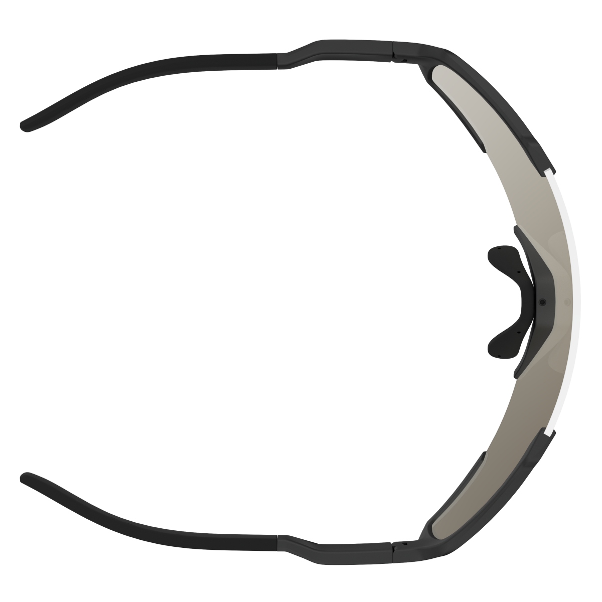 Scott Shield AMP LS Wechselscheiben Fahrradbrille schwarz/goldfarben chrome