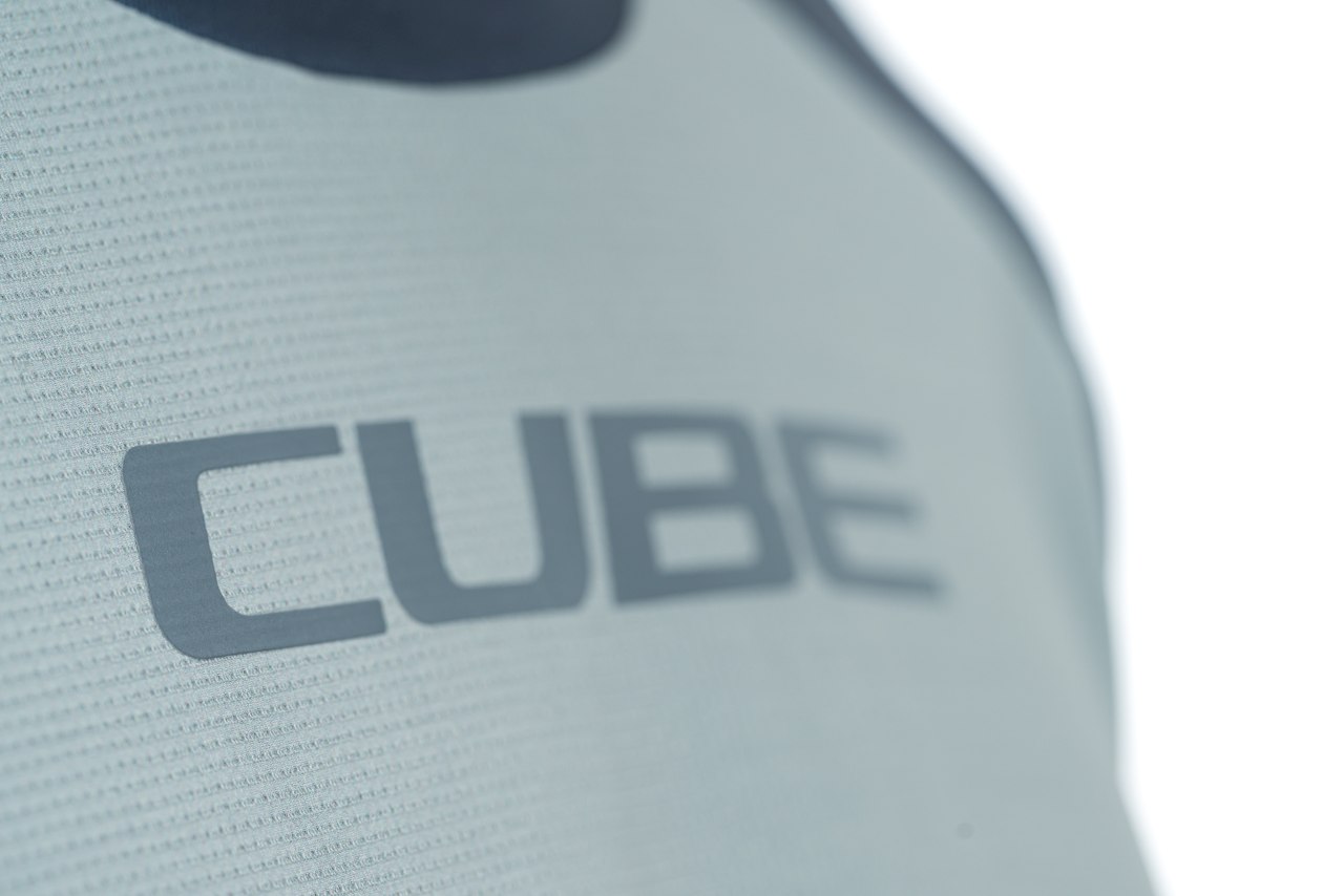 Cube ATX Fahrrad Trikot lang olive grün/grau 2027