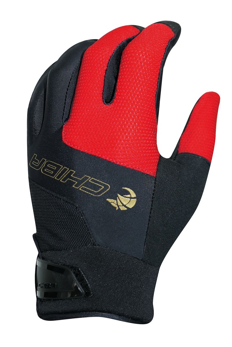 Chiba Viper Fahrrad Handschuhe lang schwarz/rot 2027
