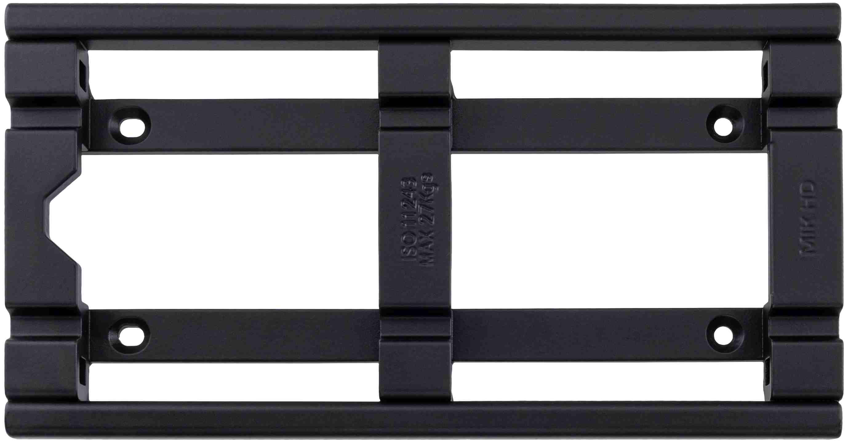 QIO Rack Plate MIK HD Gepäckträgerplatte für Qio Long schwarz