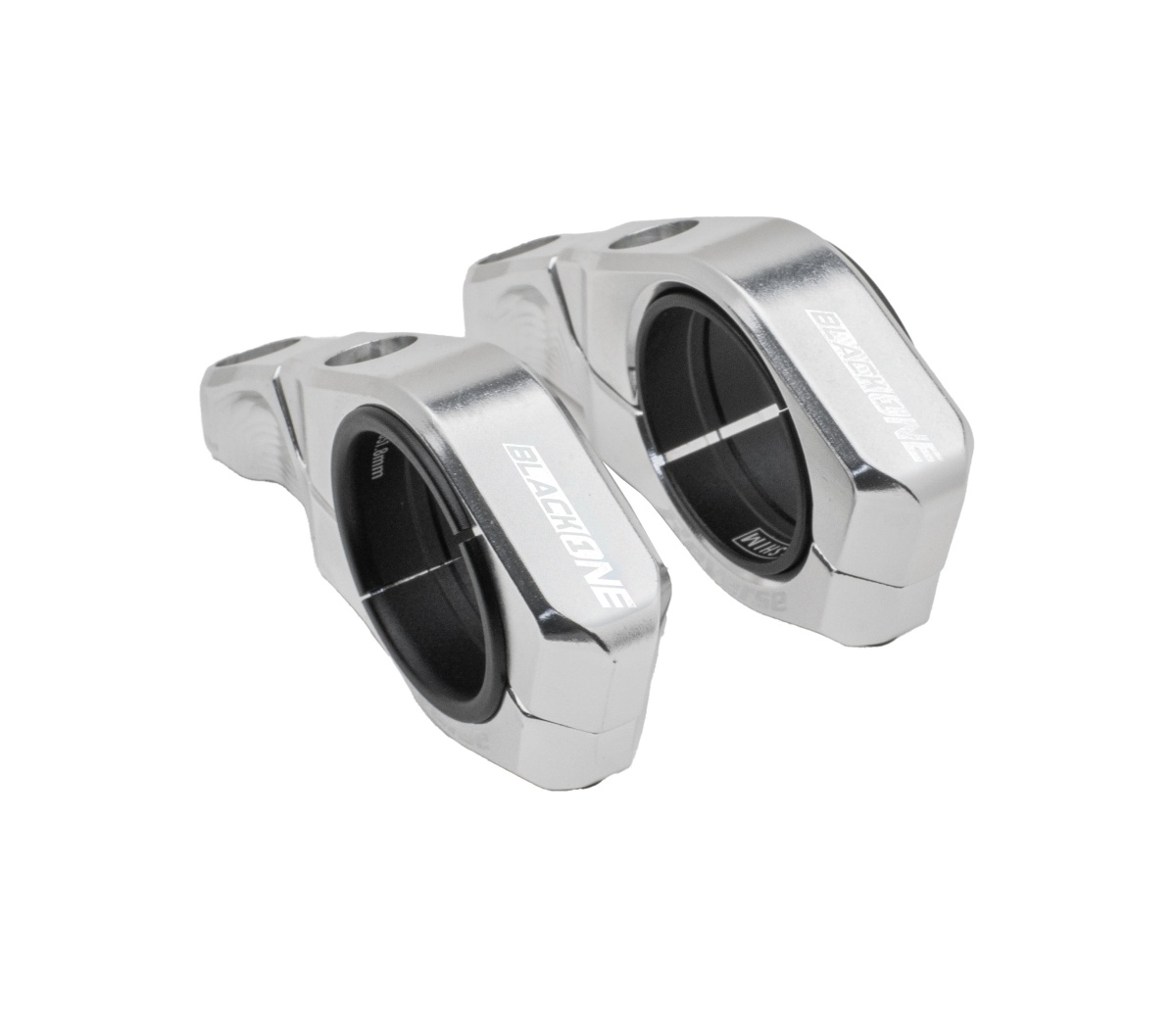 Reverse Black One D-2 Direct Mount MTB Fahrrad Vorbau 31.8mm / 35mm / 45mm silberfarben