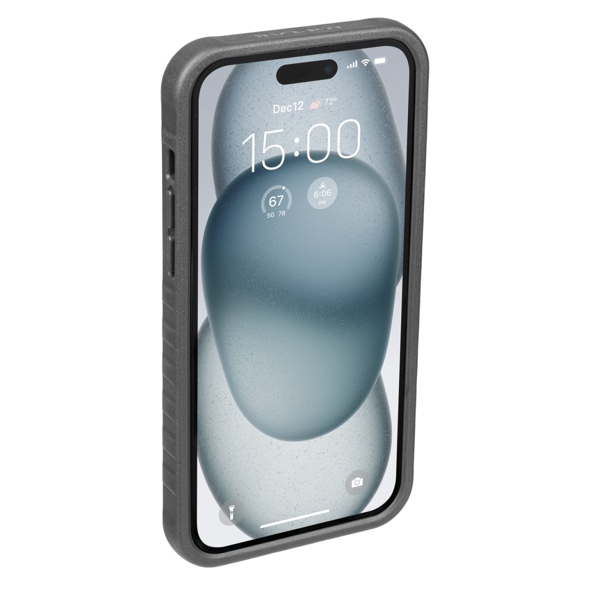 Topeak RideCase Handyhülle für iPhone 15 Plus + Halter schwarz