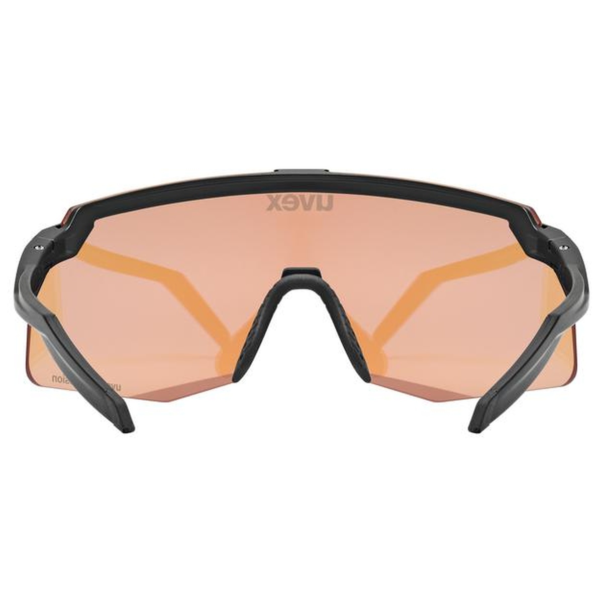 uvex Pace Stage S CV Fahrrad / Sport Brille matt schwarz/mirror blau 2026