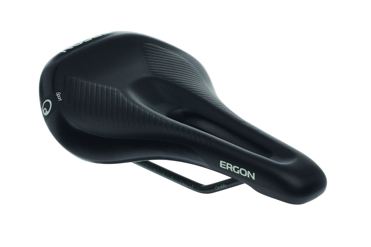 Ergon SM E-Mountain Sport ergonomischer Damen E-Bike Fahrrad Sattel schwarz