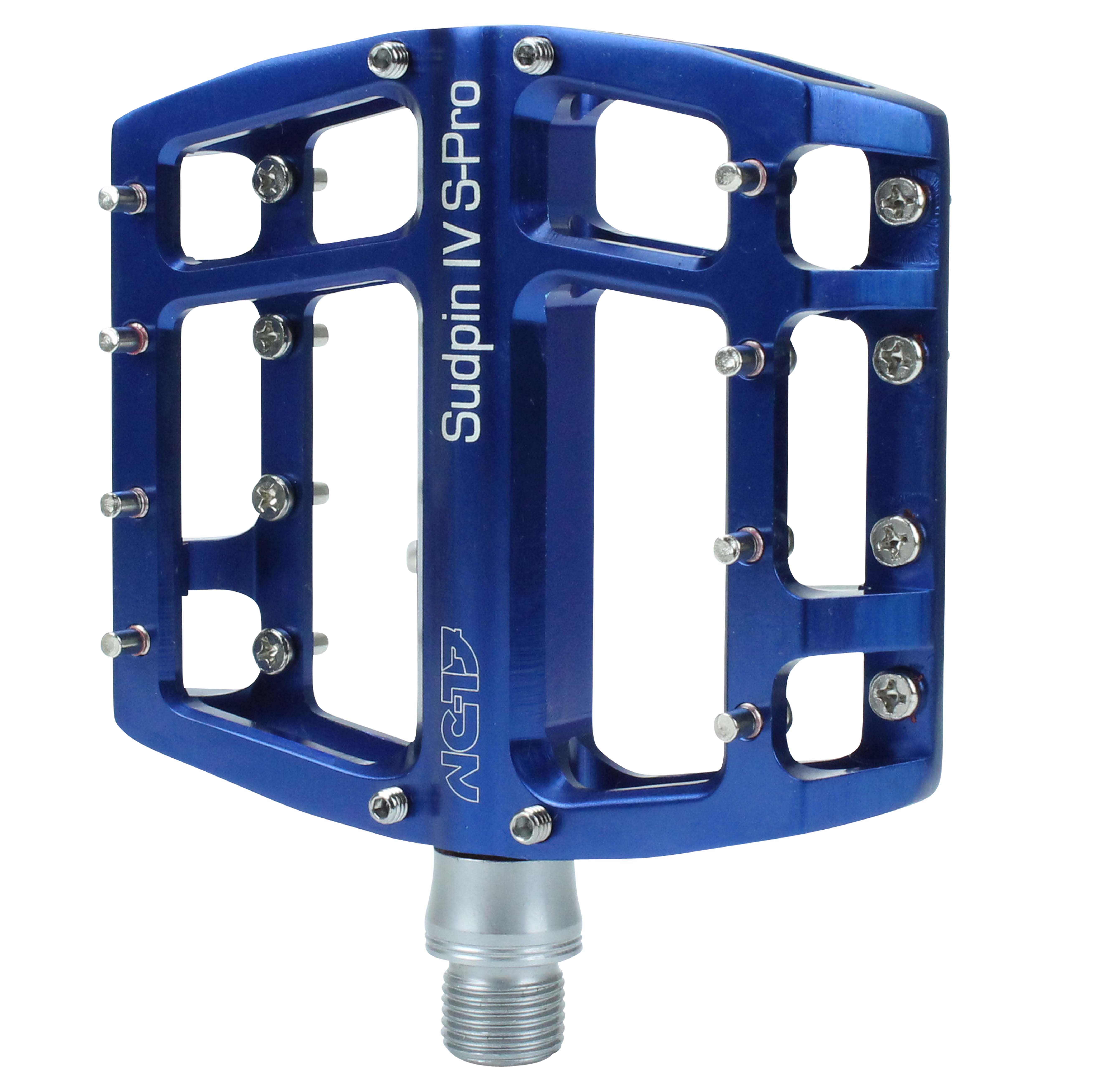 NC-17 Sudpin IV S-Pro CNC Alu Fahrrad Plattform Pedal blau