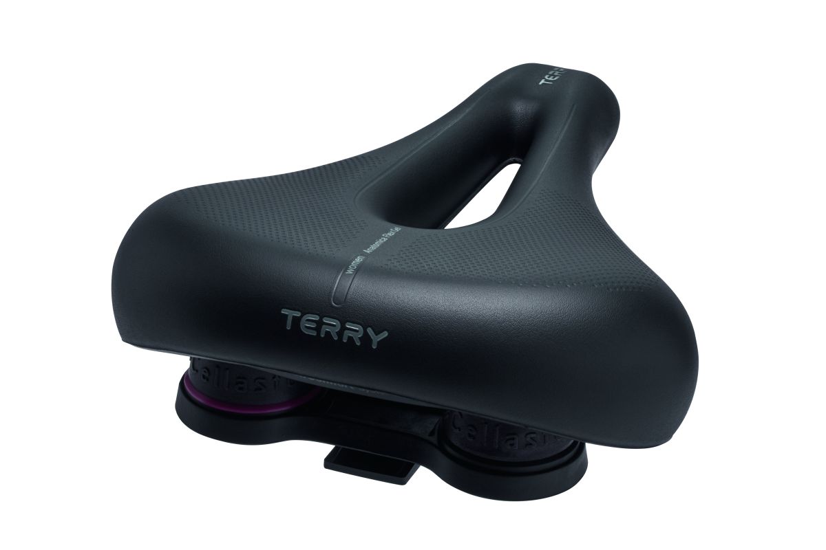 Terry Anatomica Flex Gel City Comfort Damen Fahrrad Sattel schwarz