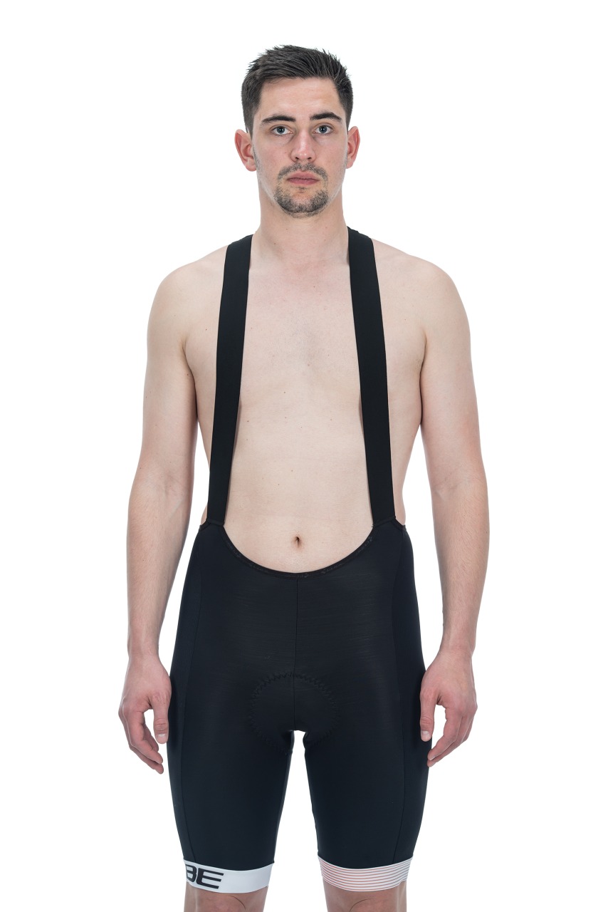 Cube Teamline Fahrrad Trägerhose kurz schwarz/weiß 2027