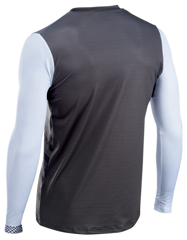 Northwave Bomb Fahrrad Trikot lang grau/weiß 2022