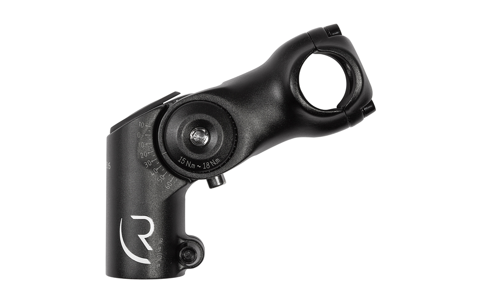 RFR Verstellbarer Vorbau Trekking 25.4mm schwarz