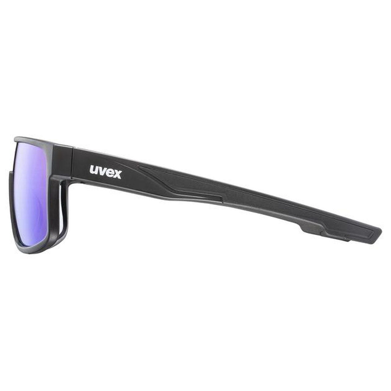 Uvex LGL 51 Sport / Freizeit Brille matt schwarz/mirror grün