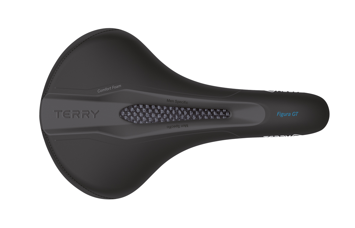 Terry Figura GT Men Comfort Herren Fahrrad Sattel schwarz