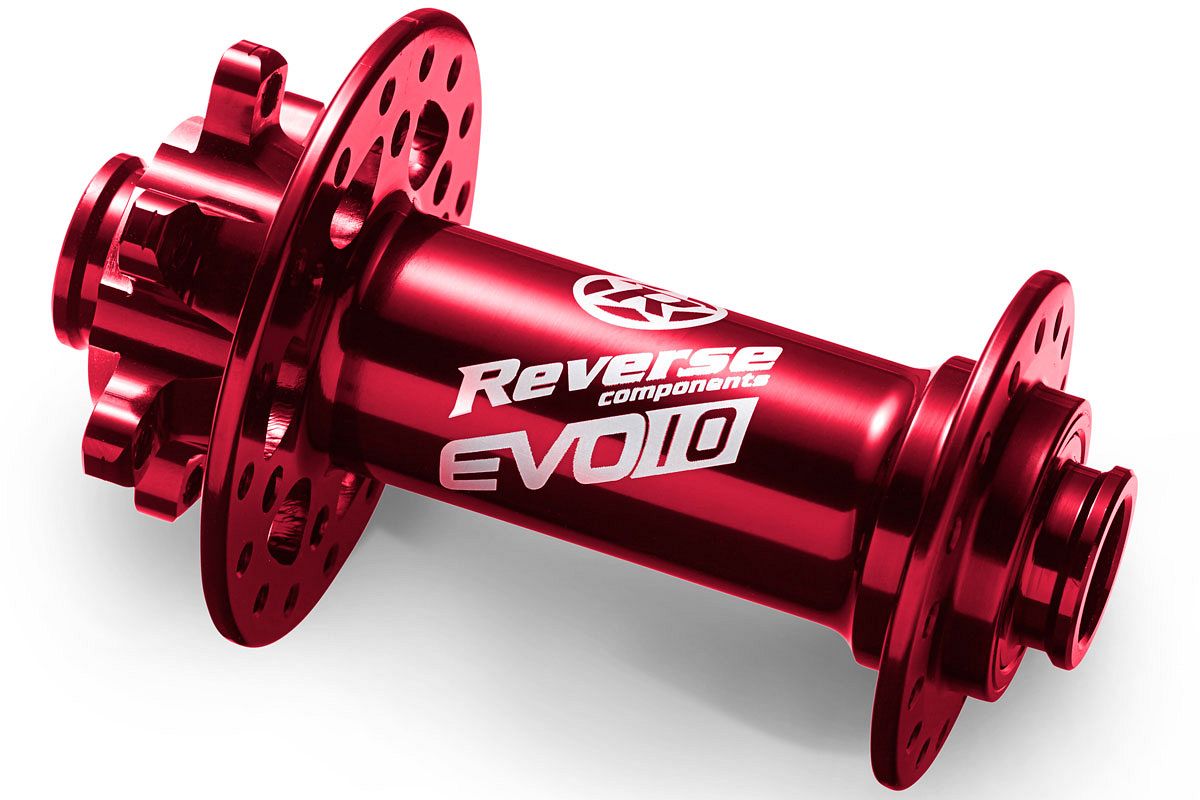 Reverse EVO-10 Boost Disc Vorderrad Nabe FR 32H 110/15mm rot
