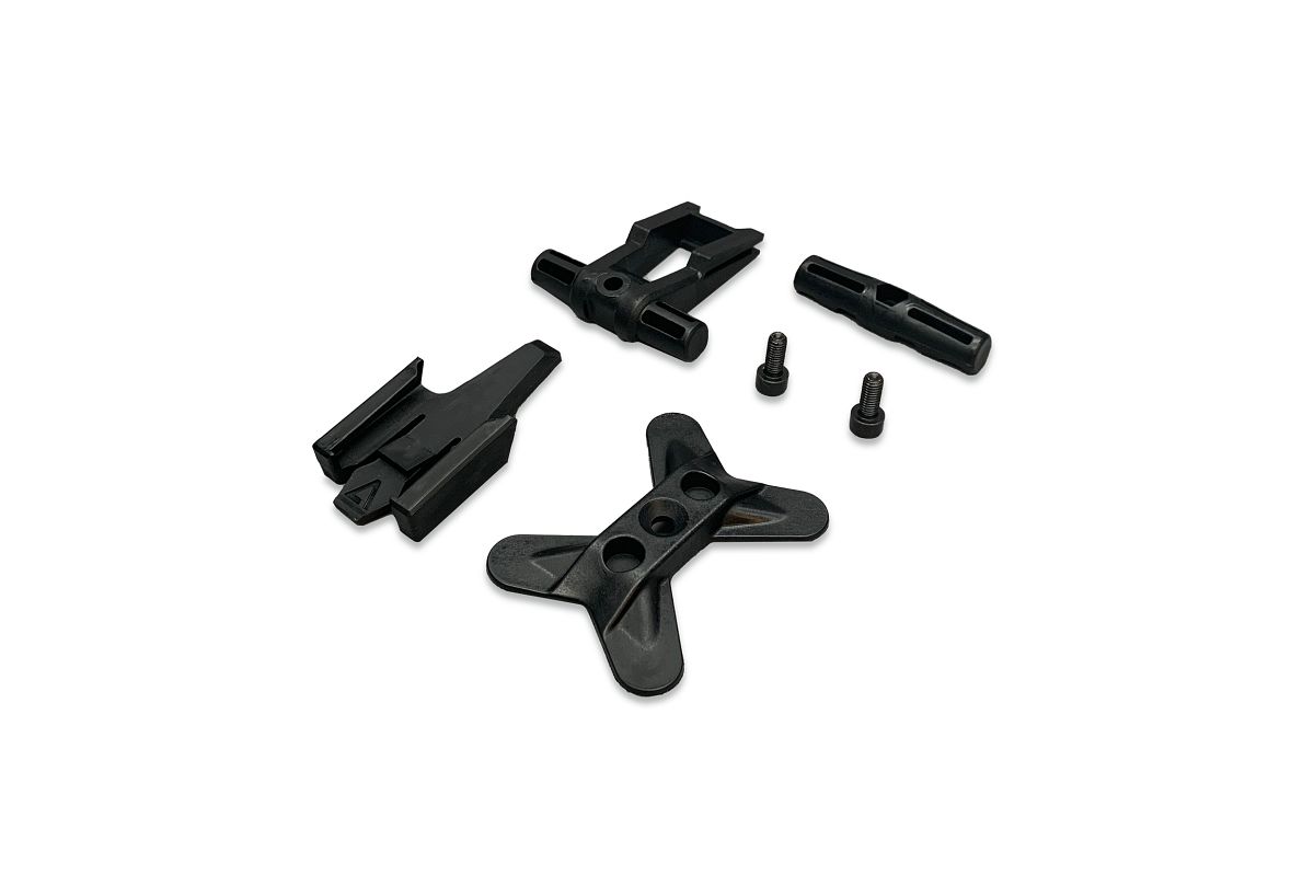 Acid Adapter für Satteltaschen Acid / Cube Click schwarz