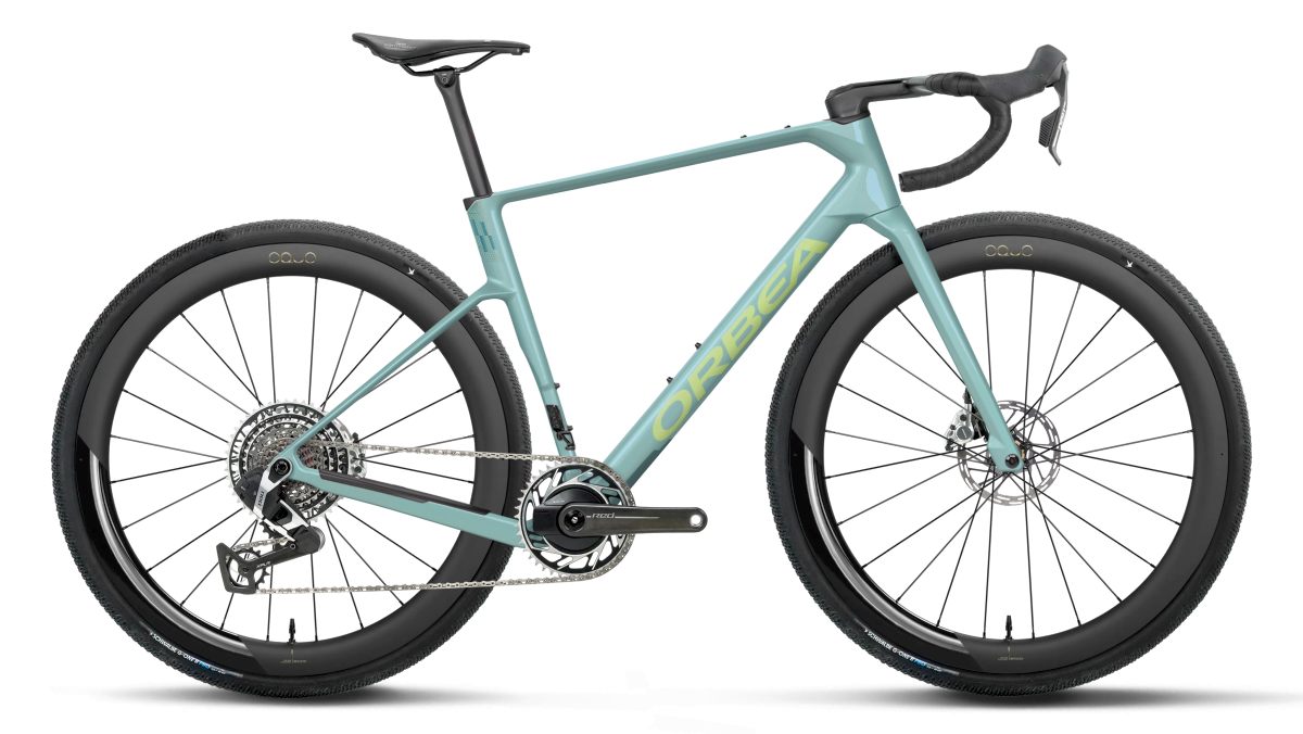 Orbea Terra Race M11e LTD 1X PWR Carbon Gravel Fahrrad frozen concrete 2027