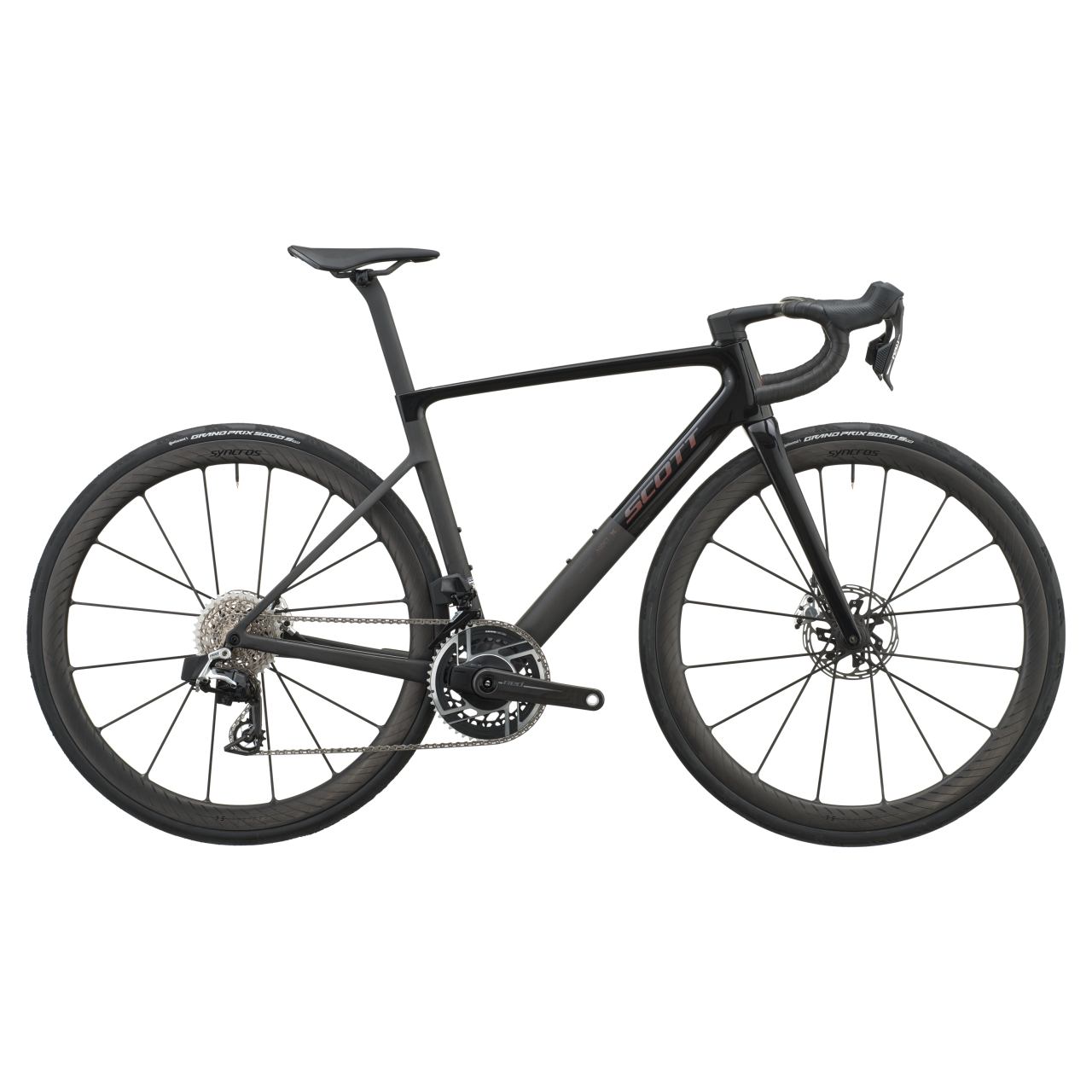 Scott Addict RC Ultimate Carbon Rennrad piano schwarz/carbon schwarz 2027