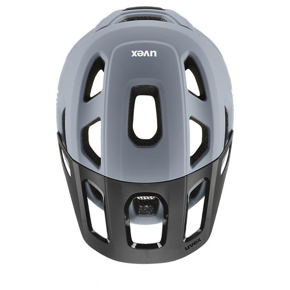 Uvex React MTB Fahrrad Helm matt grau 2026