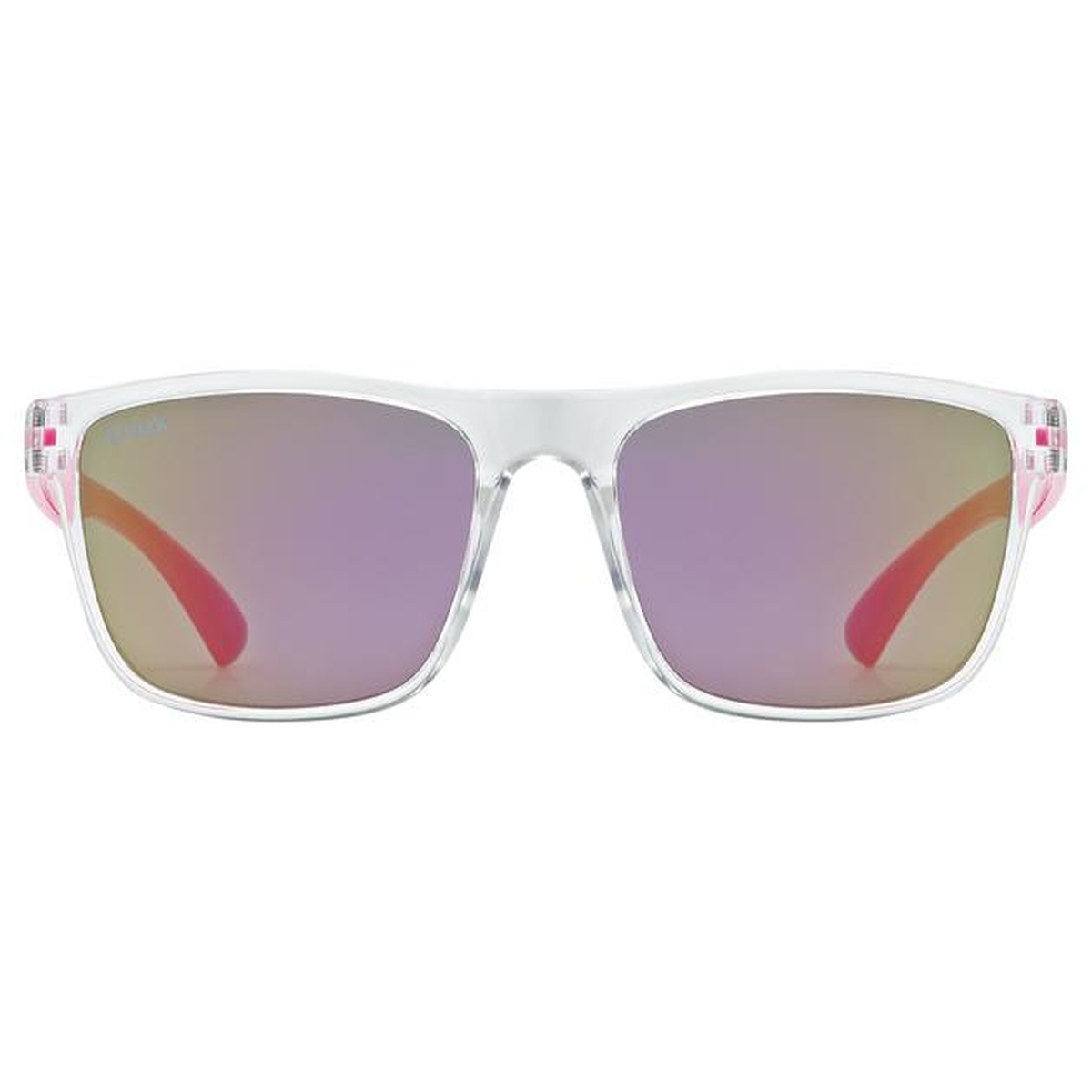 Uvex Rookie Kinder Fahrrad / Freizeit Brille klar pink/mirror pink