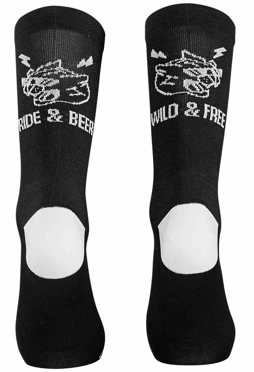 Northwave Ride & Beer Fahrrad Socken schwarz 2024