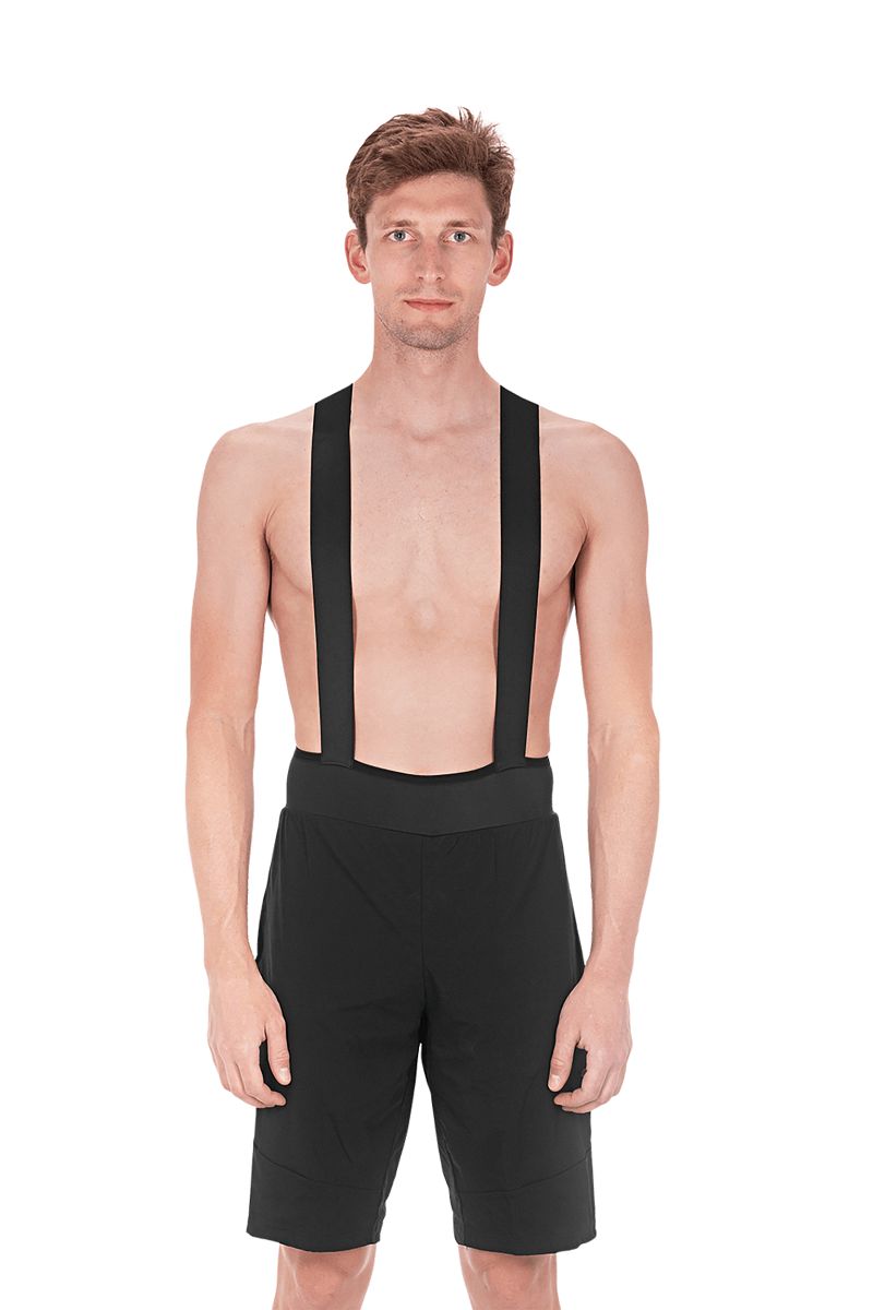 Cube Blackline Baggy Fahrrad Trägerhose kurz schwarz 2027