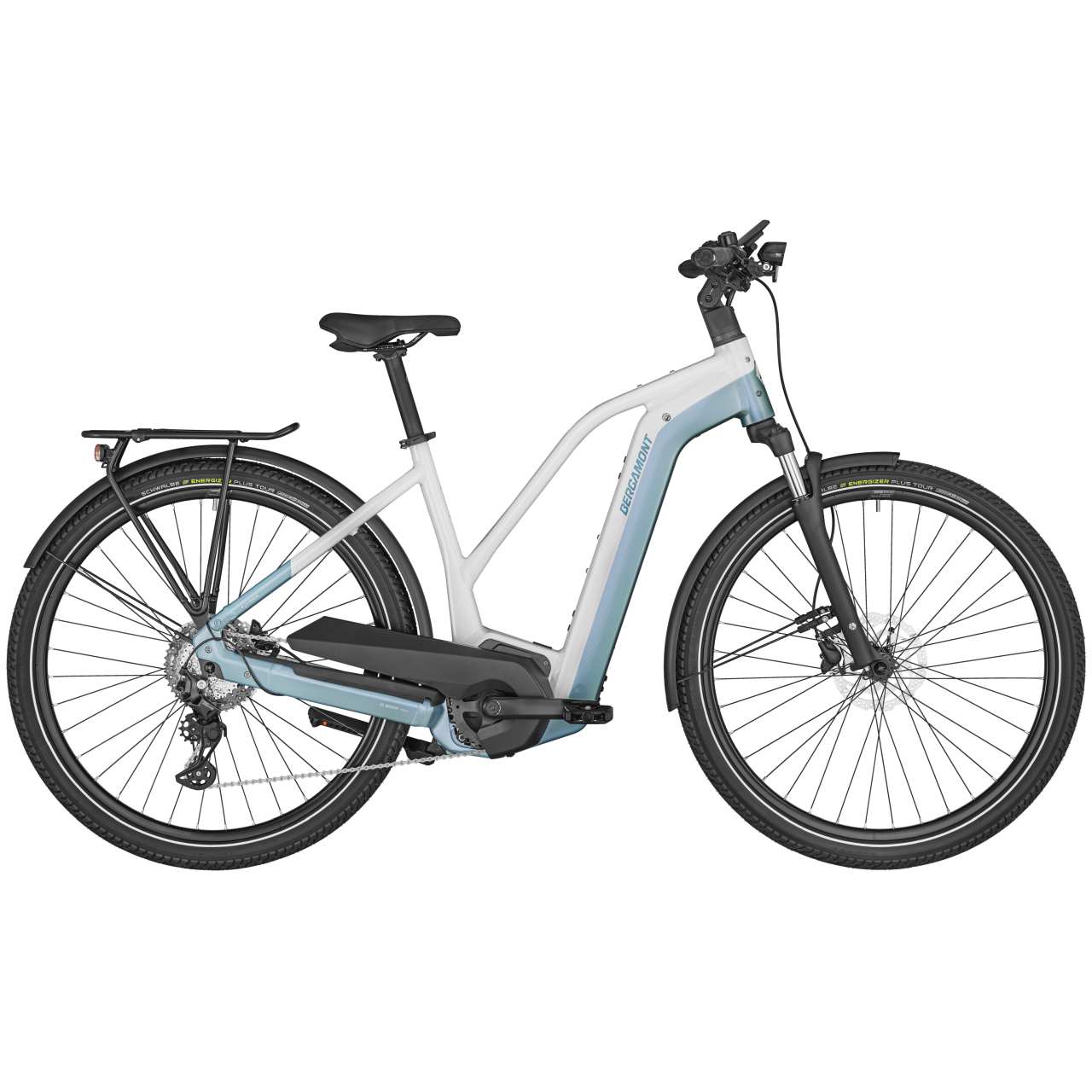Bergamont E-Horizon Edition LTD Damen Pedelec E-Bike Trekking Fahrrad weiß/blau 2024