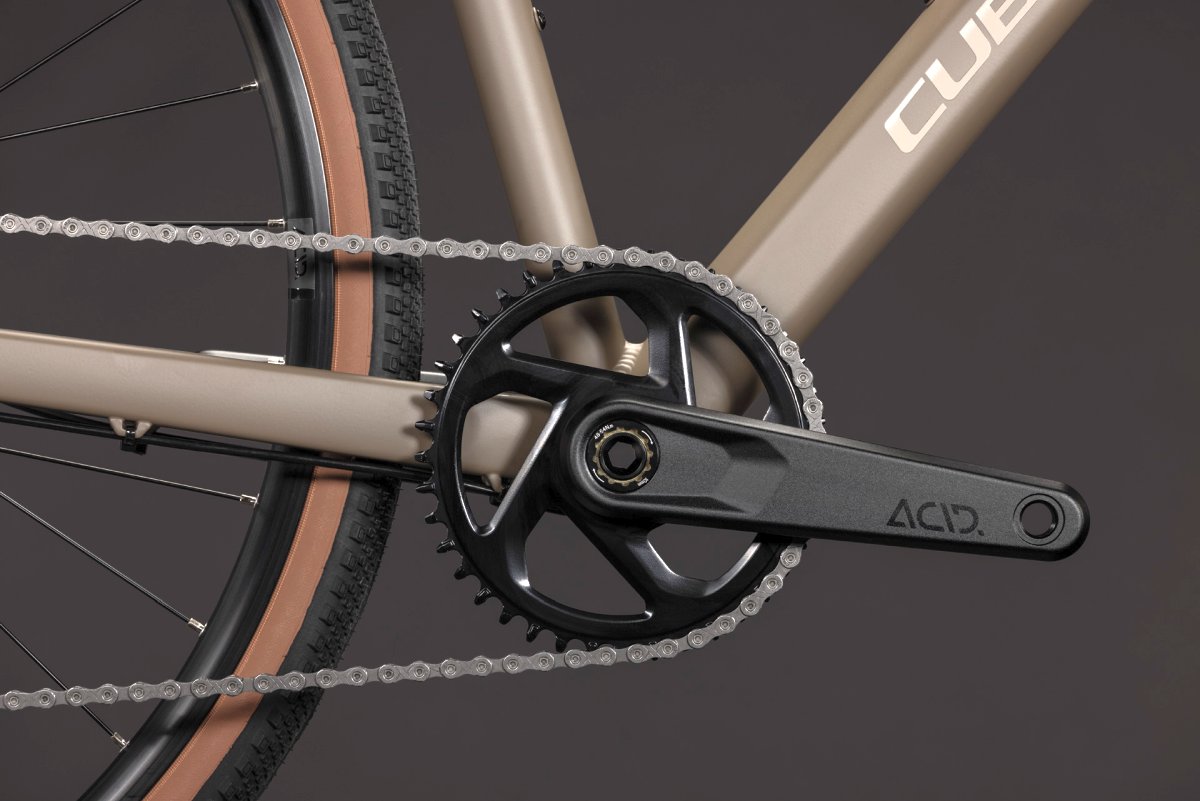 Cube Nuroad ONE Gravelbike wood/grey 2027