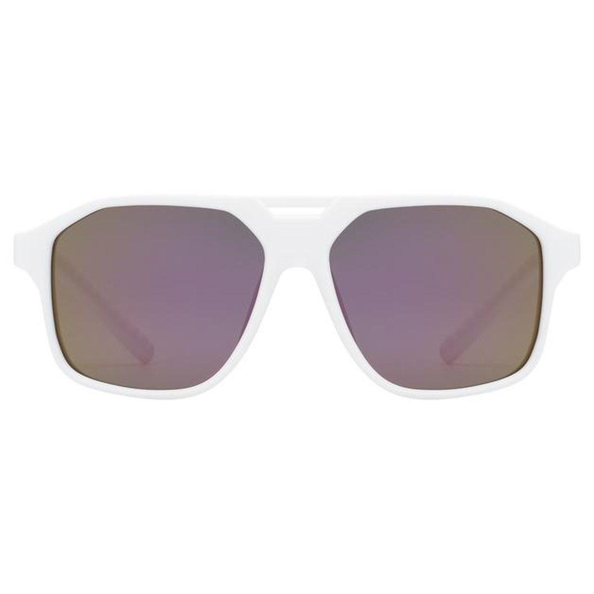 uvex Cosmic Fahrrad / Sport Brille matt weiß/mirror rot 2027