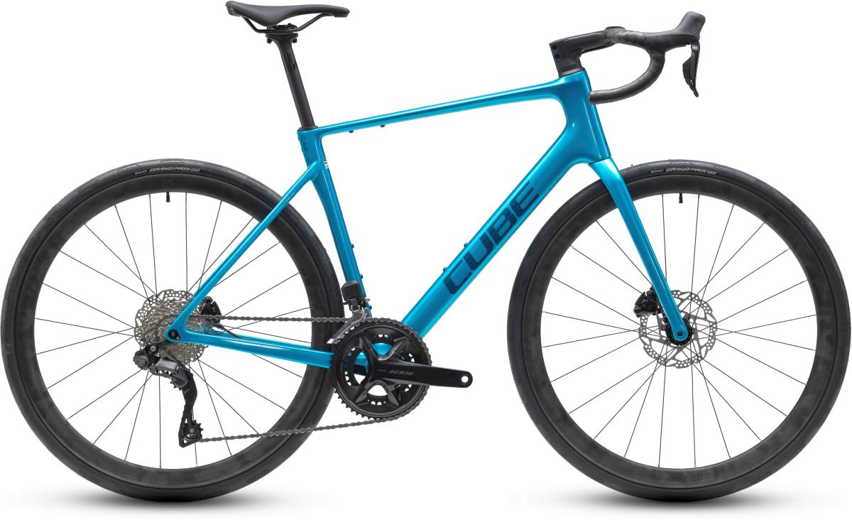 Cube Attain C:62 SLX Carbon Rennrad bali/blue 2027