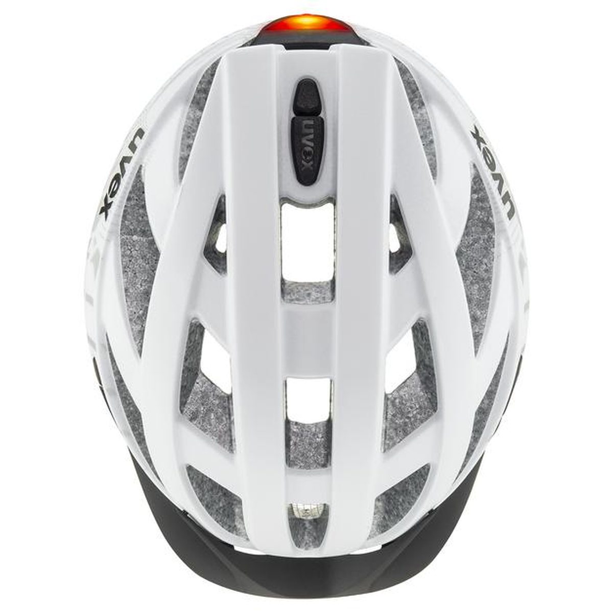Uvex City I-vo Fahrrad Helm matt weiß/schwarz 2025