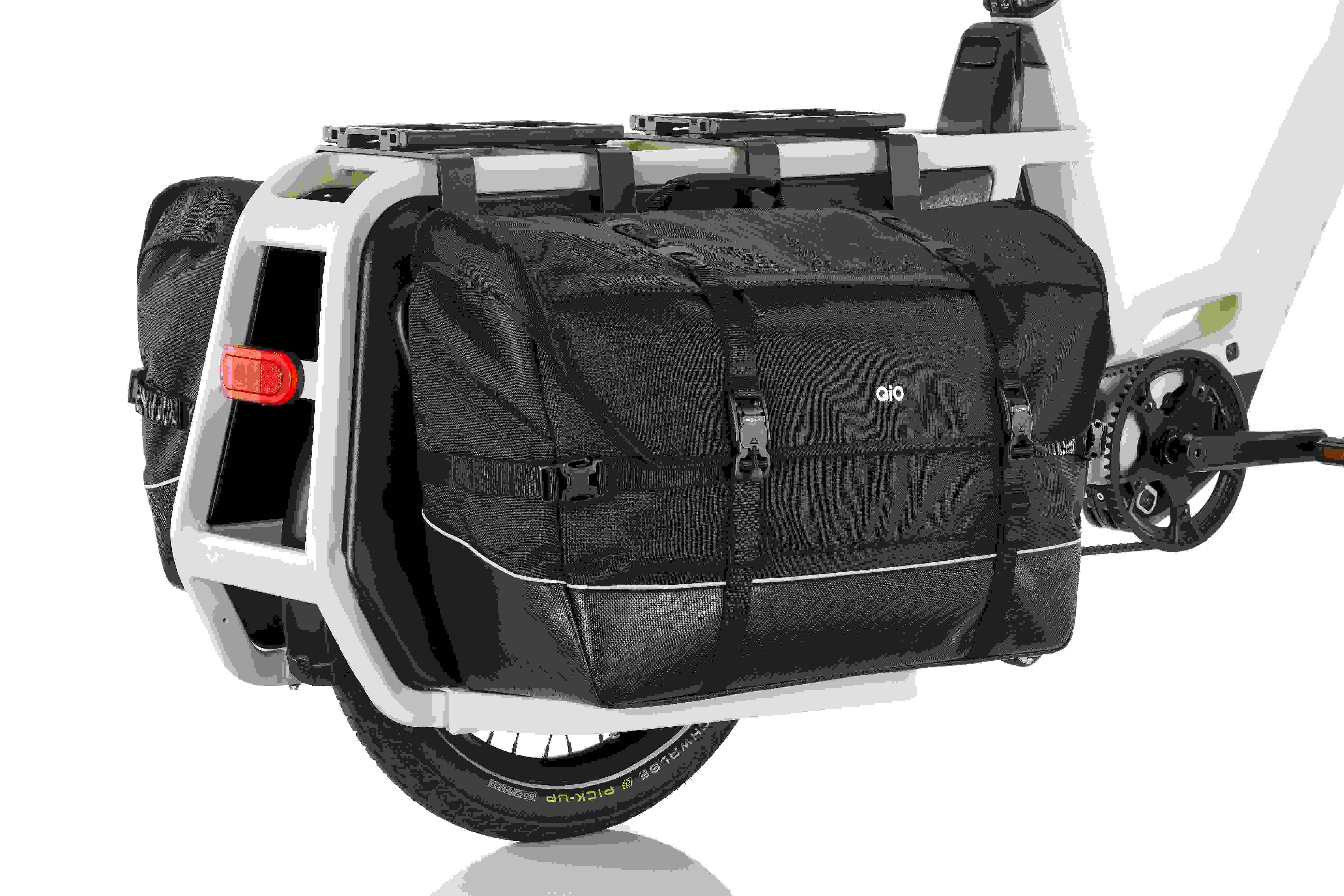 QIO Cargo Bag Levi Seitentasche mit Quick Release für Qio Long schwarz