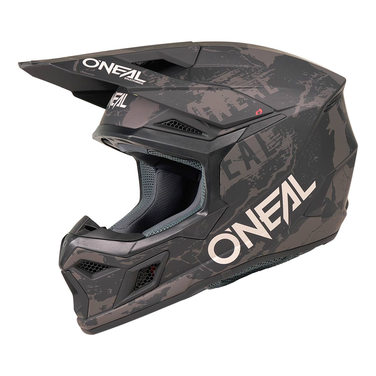 O'Neal 3SRS Acid Motocross Enduro MTB Helm schwarz/grau 2027