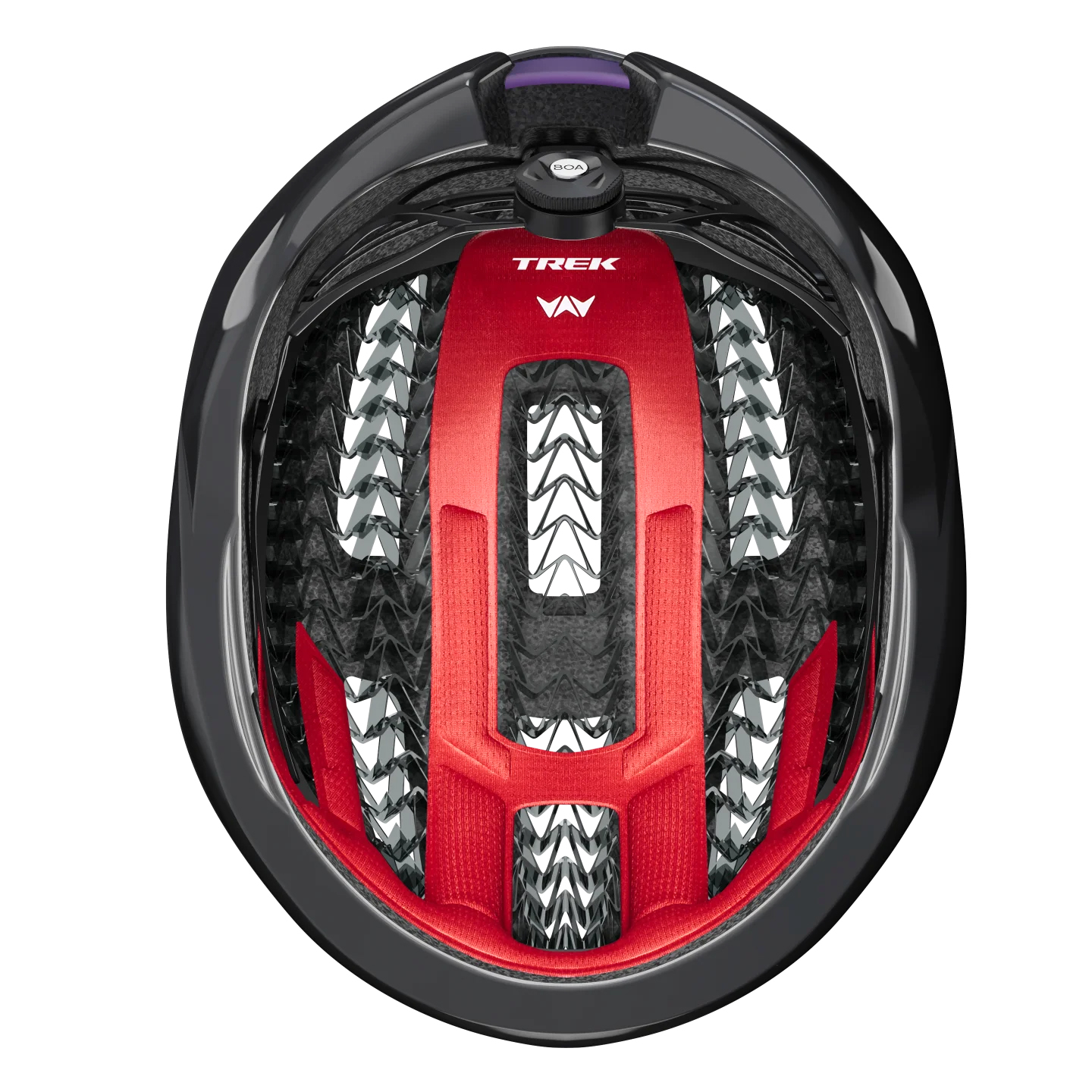 Bontrager Circuit WaveCel Rennrad Fahrrad Helm schwarz/lila 2026