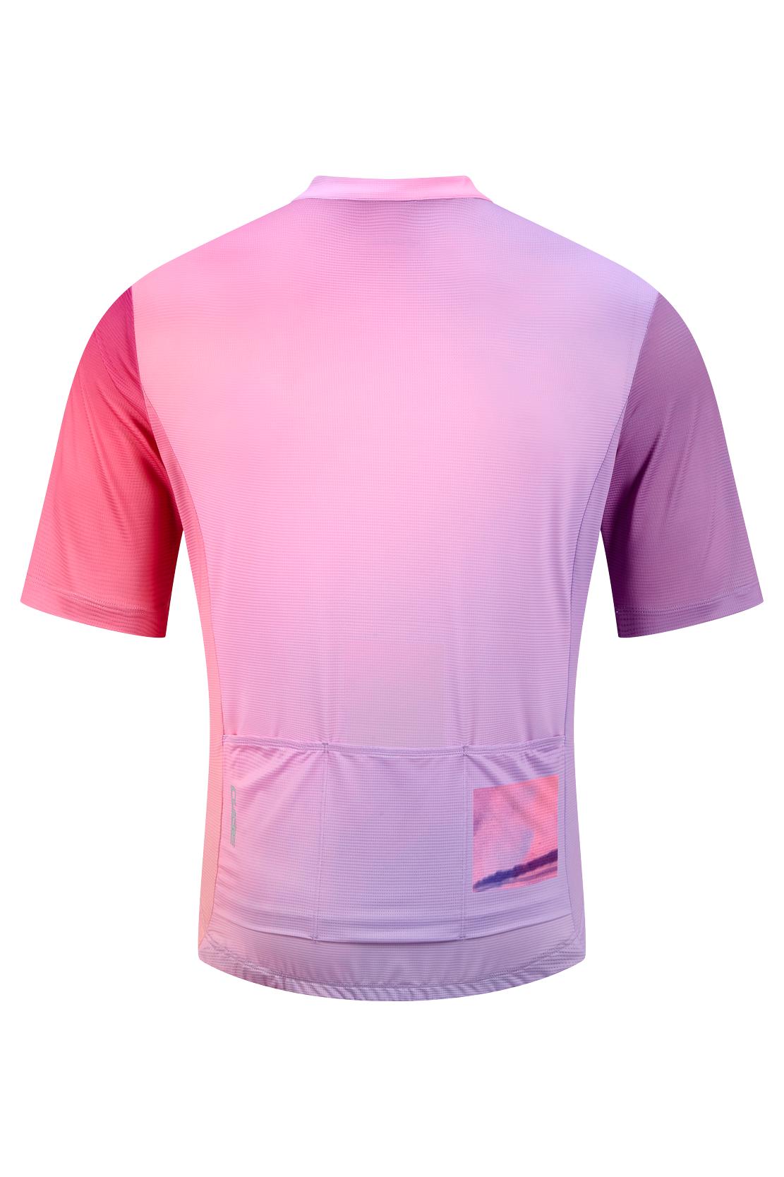 Cube Cmpt Artline Fahrrad Trikot kurz rosa/lila 2026