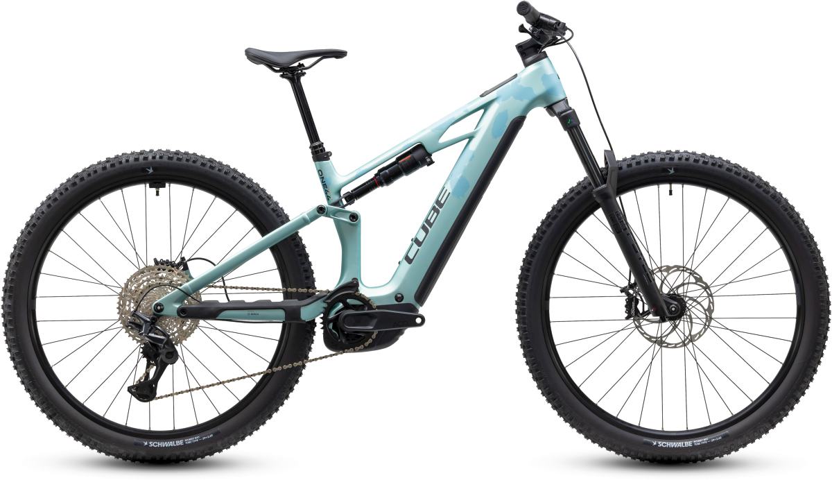 Cube Stereo Hybrid ONE44 HPC Pro 800 27.5'' / 29'' Carbon E-Bike MTB Pedelec pearlaqua/black 2027